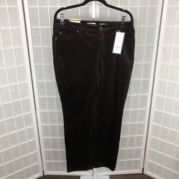 Charter Club Women’s Lexington Straight Pants - Picture 1 of 6
